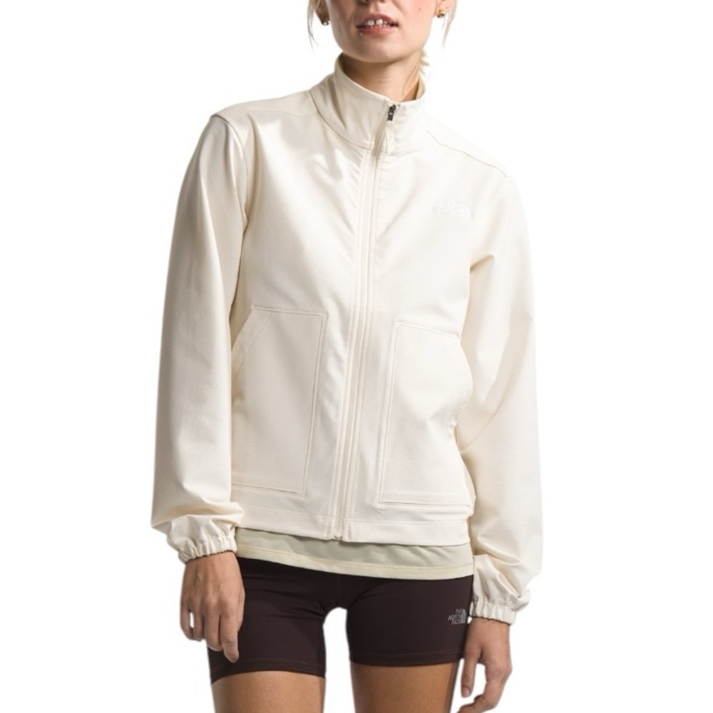 NWT THE NORTH FACE Willow Stretch Jacket - White Dune Size XL